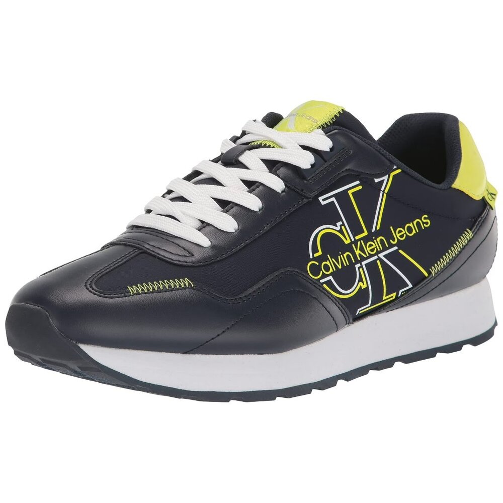 Calvin Klein Men's Eden Sneaker, Dark Navy